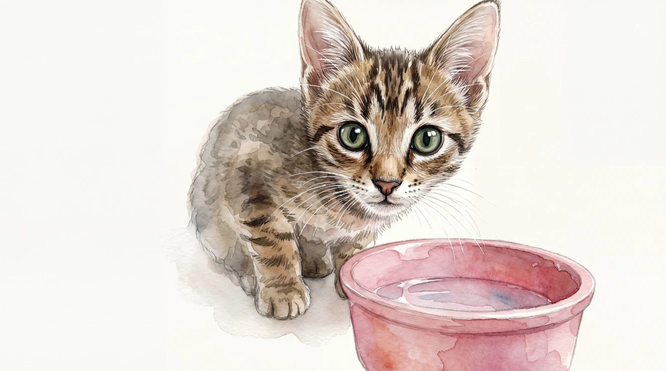 Watercolour pet portrait example by Loyal Studio